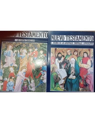 NUEVO TESTAMENTO 2 TOMOS LOS CUATRO...