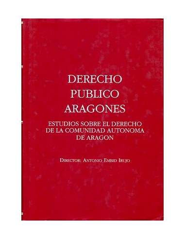 DERECHO PUBLICO ARAGONÉS