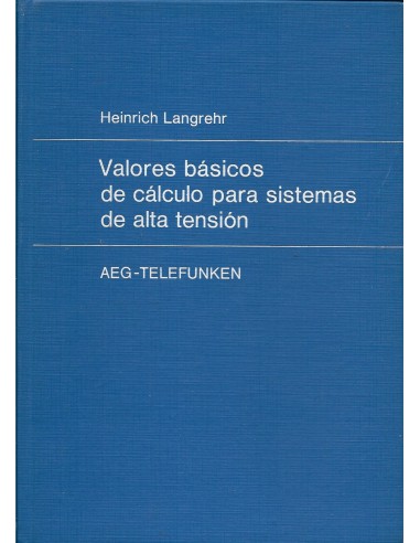 VALORES BÁSICOS DE CÁLCULO PARA...