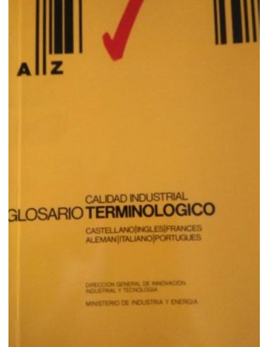 GLOSARIO TERMINOLÓGICO Calidad...