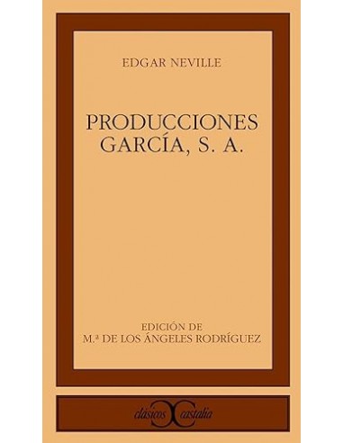 PRODUCCIONES GARCÍA S.A. Edición,...