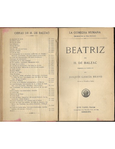 BEATRIZ Traducida por Joaquín García...