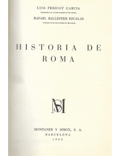 HISTORIA DE ROMA