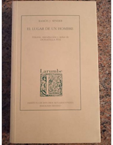 EL LUGAR DE UN HOMBRE Edición...